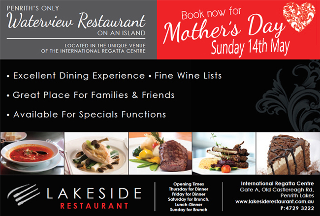 Mothers Day at Lakeside Restaurant